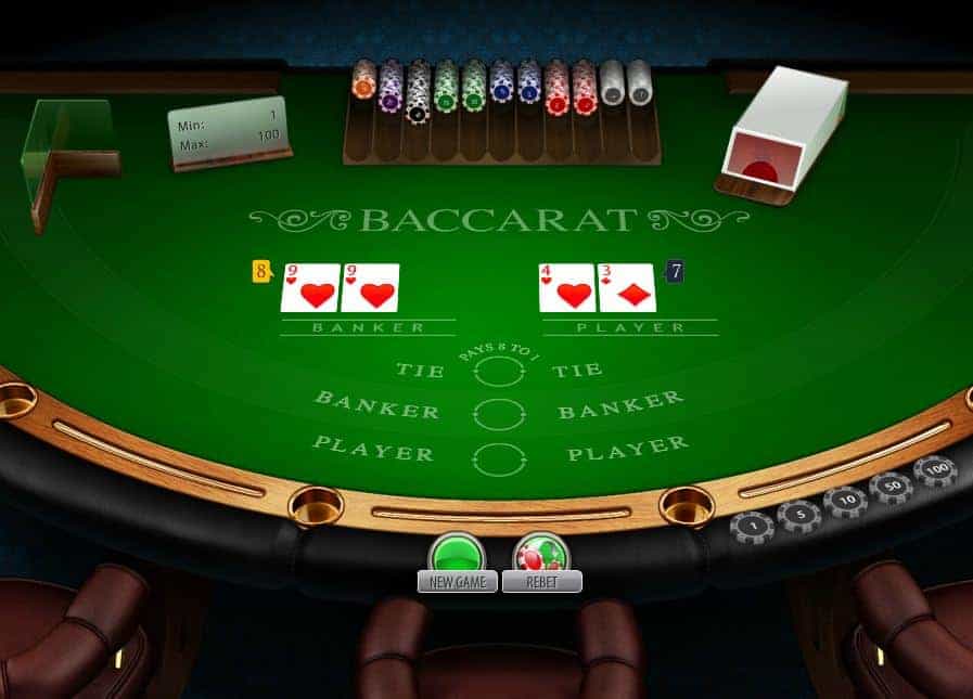 Cách chơi bài baccarat online